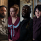 Cast of Booker Prize Short List Films 2025, from L to R: Arlo Parks, Shazad Latif, Katherine Parkinson, Stormzy, Gabrielle Creevy, Rory Kinnear, © Booker Prize Foundation